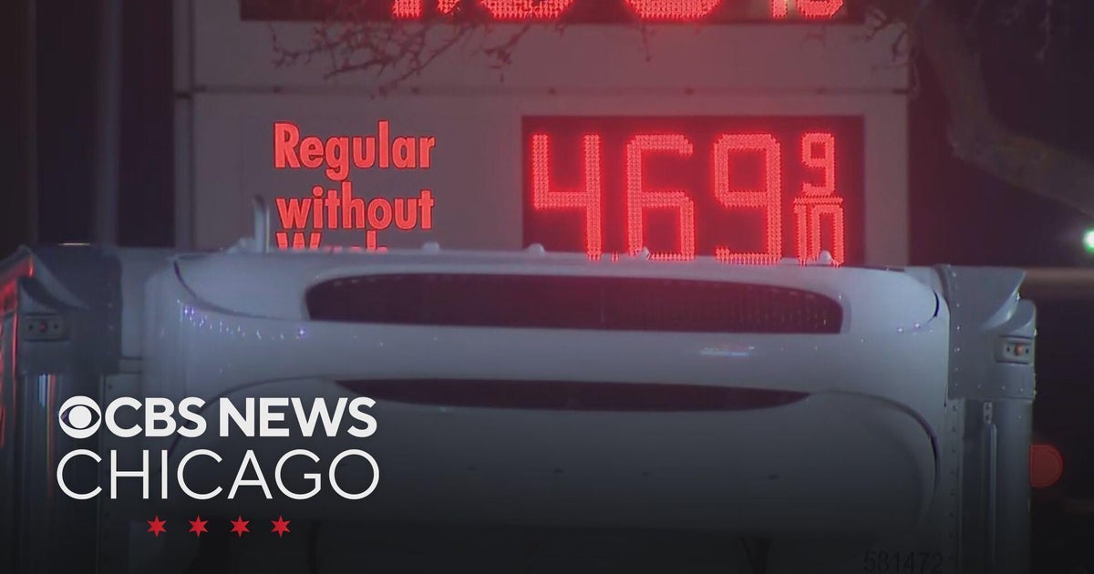 Gas prices keep rising in Chicago amid war with Iran - CBS Chicago