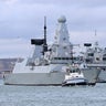 HMS Dragon Leaves Portsmouth For The Mediterranean 