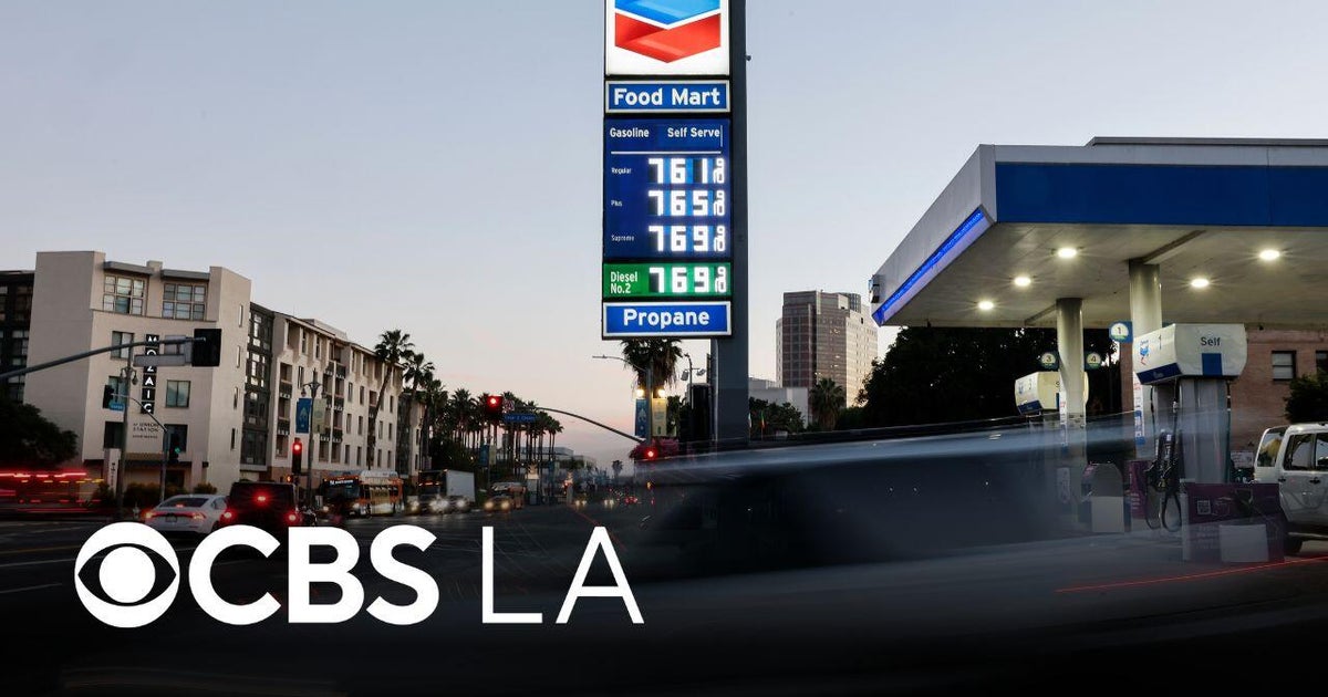 Southern California residents hit hard by rising gas prices - CBS Los ...