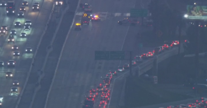 All lanes of eastbound 22 Freeway briefly closed in Garden Grove after ...
