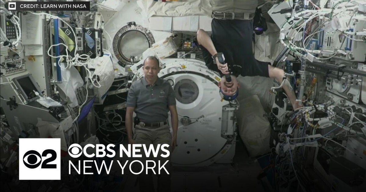 NYC students take part in Earth-to-space call with NASA astronauts ...