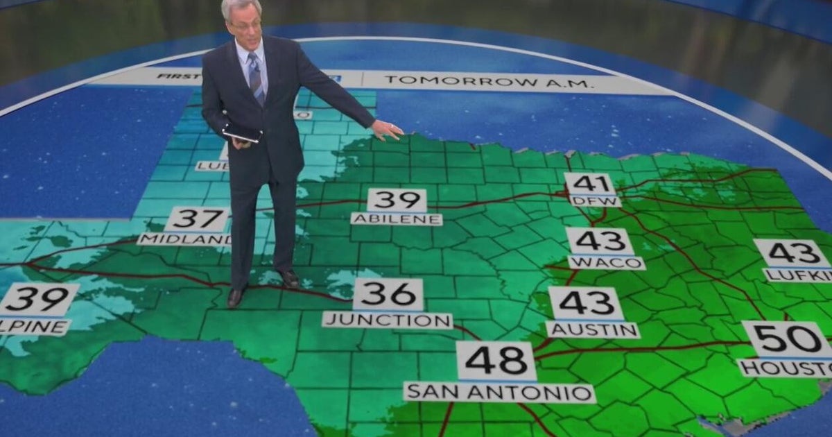 Chilly start for North Texas before warm temperatures return - CBS Texas