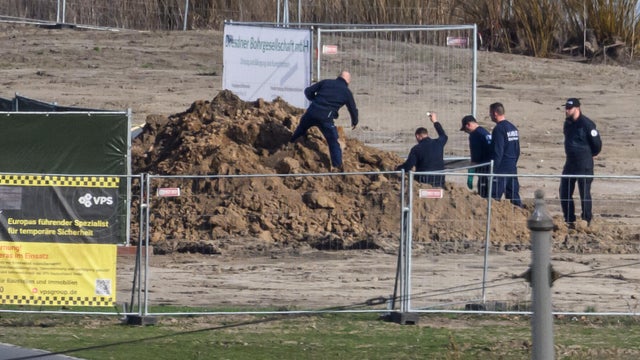 World War II bomb found in Dresden 