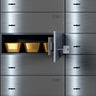 Gold Bars in Safe Deposit Box 
