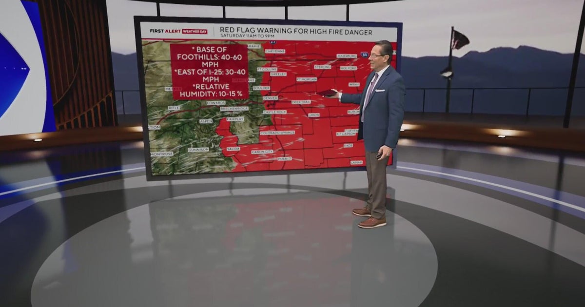 From Fire Danger to Snow and Cold this weekend! - CBS Colorado