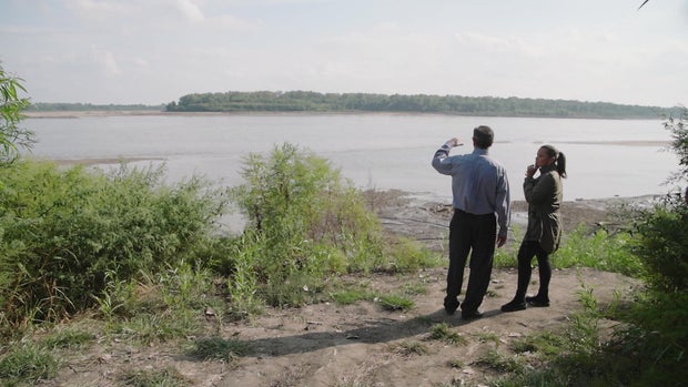 Mark Biondolino and Anne-Marie Green a North Riverfront Park