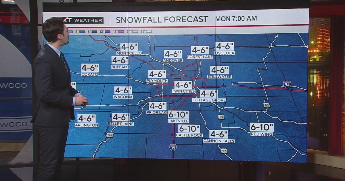 Here are Minnesota snowfall totals so far