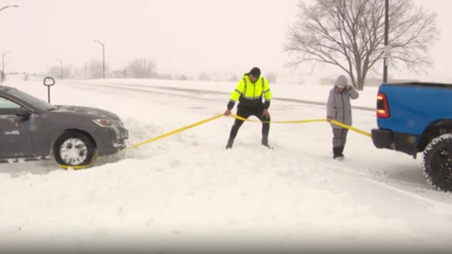Blizzard Conditions Descend On Twin Cities, Sending Temperatures Plummeting 