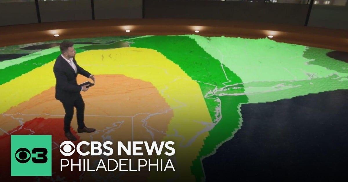 Chance of tornadoes Monday in Philadelphia region