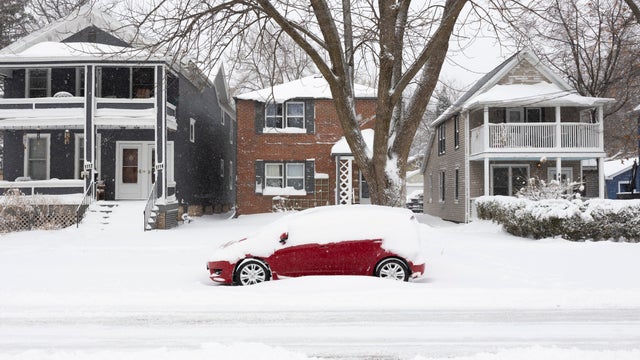 Blizzard In Madison, Wisconsin 