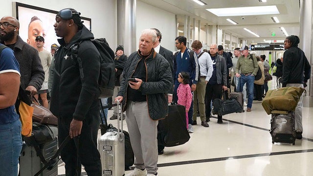DHS Shutdown Combined With Large Disruptive Weather System Creates Long Lines At Atlanta Airport 