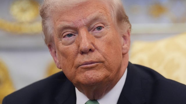 President Trump is seen during a meeting at the White House in Washington, D.C., March 17, 2026. 