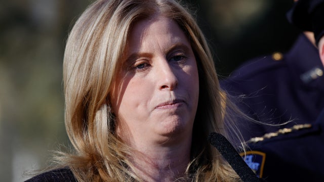 New York City Police Commissioner Jessica Tisch speaks during a news conference with New York City Mayor Zohran Mamdani (out of frame) at Gracie Mansion in New York City on March 9, 2026. 