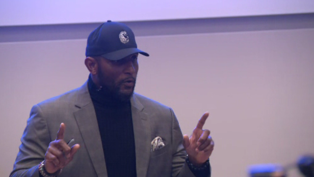 Baltimore Ravens' Legend Ray Lewis 