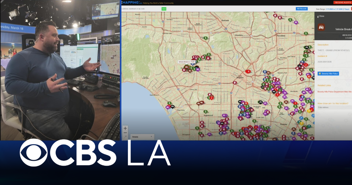 Legal battle over LAPD's crime data continues - CBS Los Angeles
