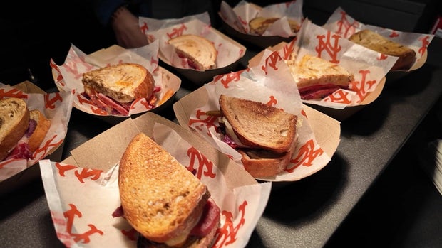 The Queensboro's kimchi Reuben at Citi Field 