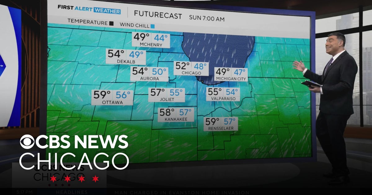 Chicago weather: Mostly cloudy Friday night - CBS Chicago