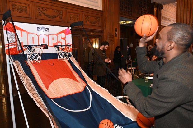 Zarwin Baum's annual March Madness event 