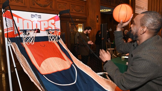 Zarwin Baum's annual March Madness event 