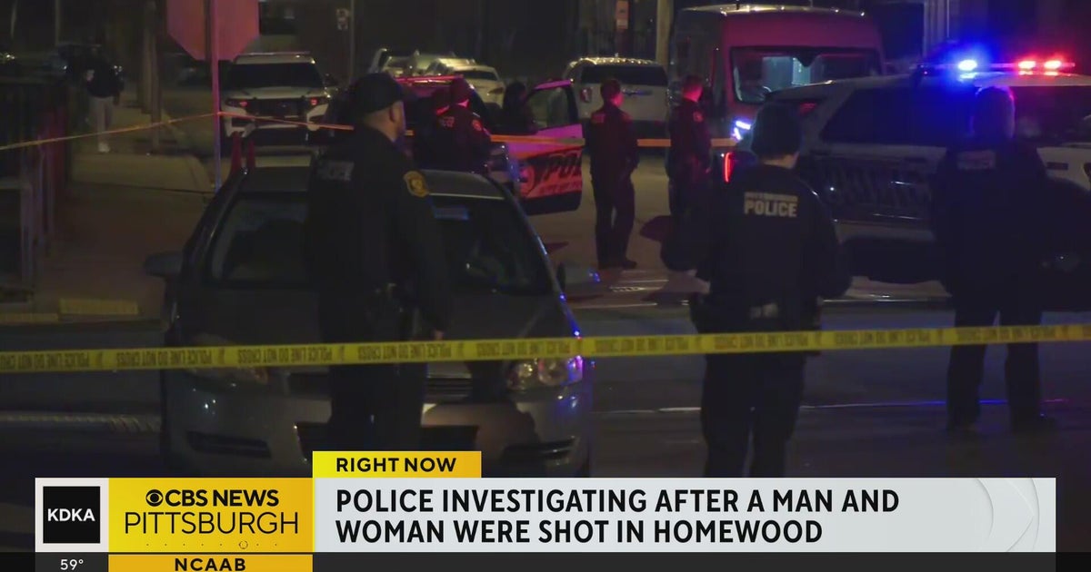Man and woman hospitalized after shooting in Homewood - CBS Pittsburgh