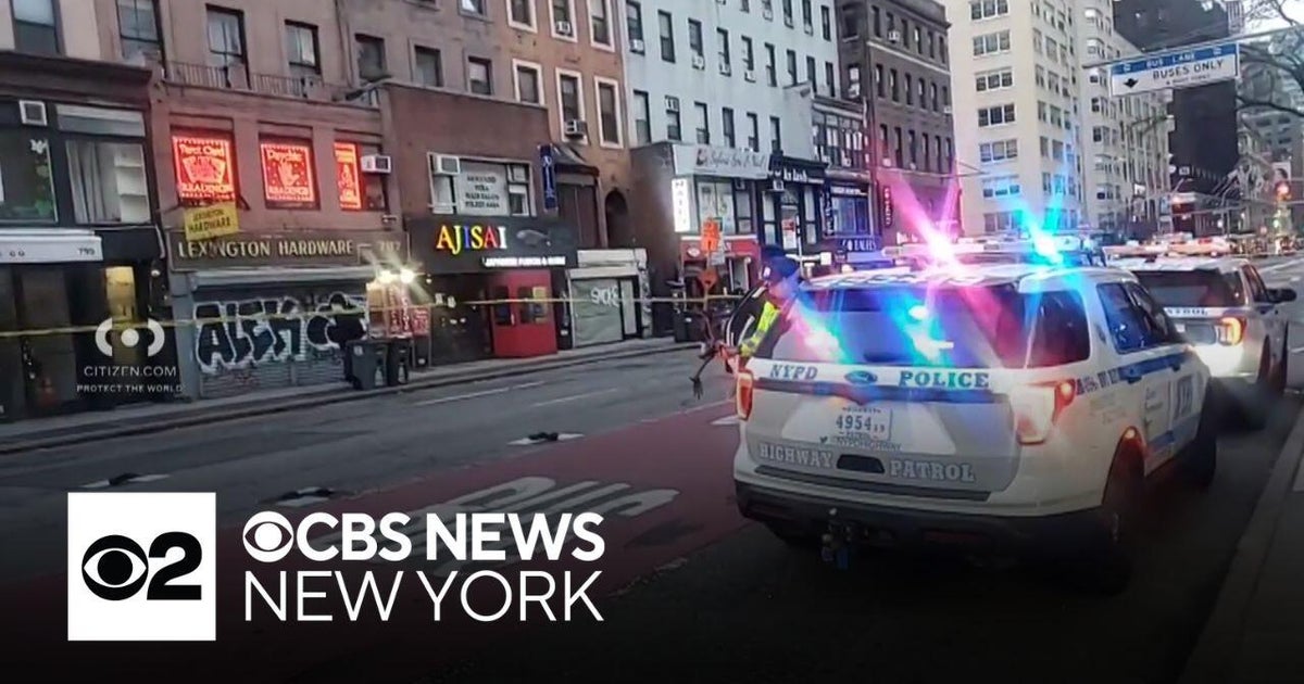 Man killed in Midtown hit-and-run, NYPD says - CBS New York