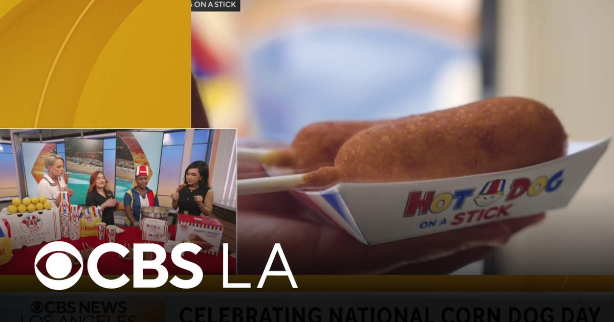 Celebrating National Corndog Day with Hot Dog on a Stick