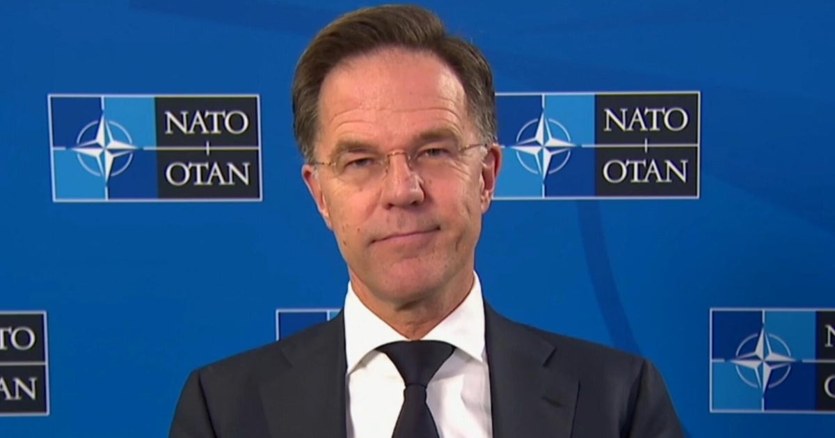 NATO Secretary General Mark Rutte says he's had "several conversations this week" with Trump