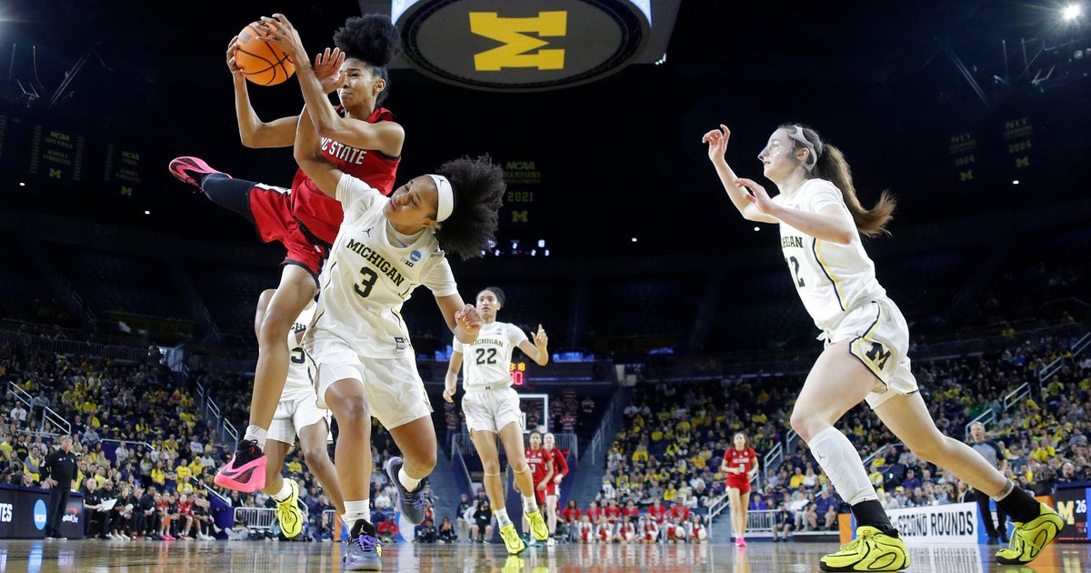 Olivia Olson scores 27 to lead Michigan to win over NC State and Sweet 16 bid