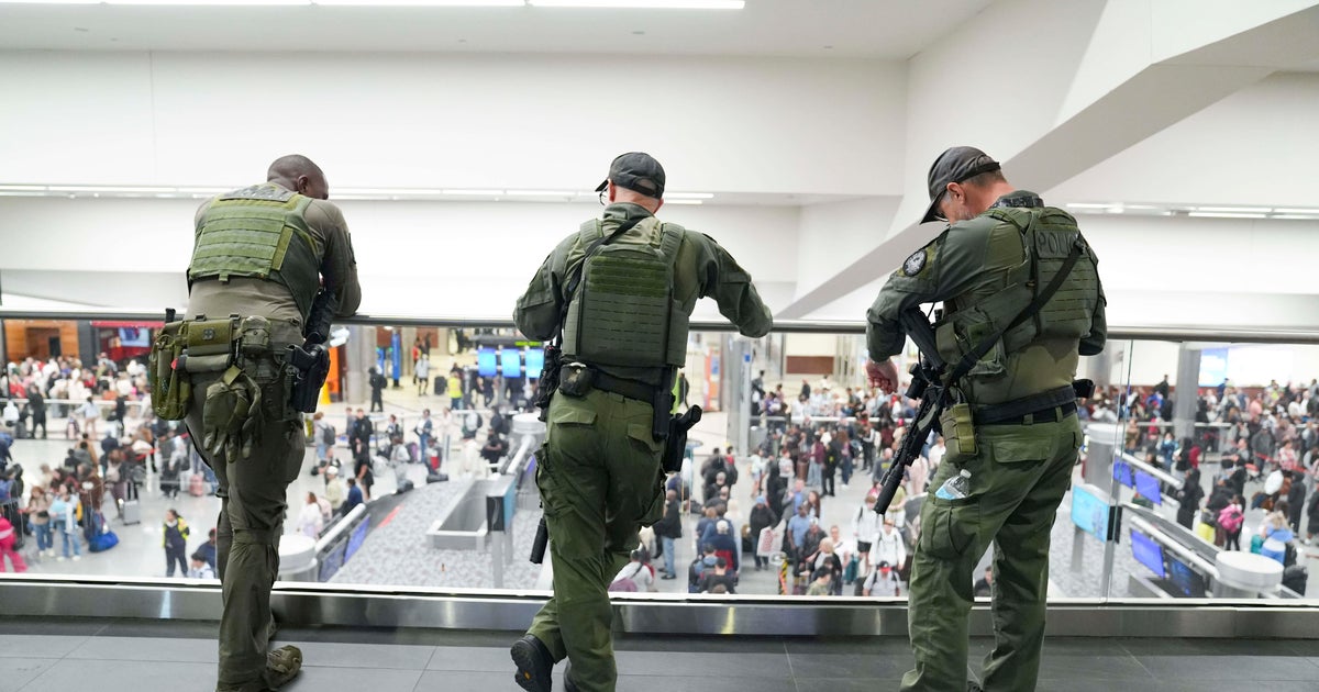 ICE agents deployed to some U.S. airports as TSA lines stretch for hours