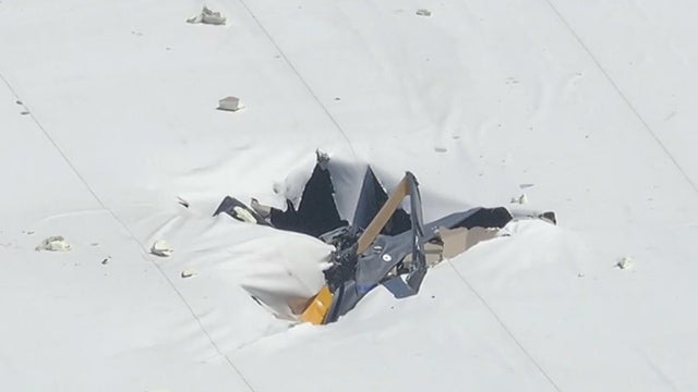 Generic police lights and crime scene tape 