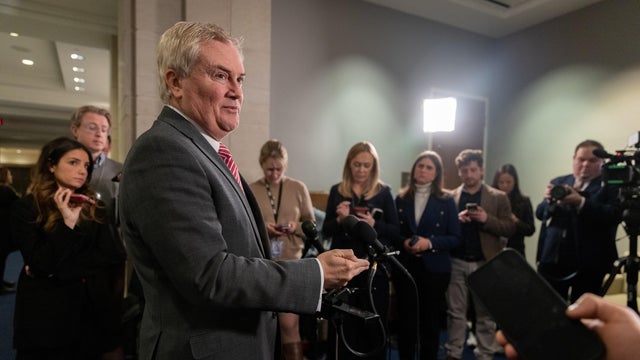 House Oversight Committee Ranking Member speaks to press after Democratic walkout 