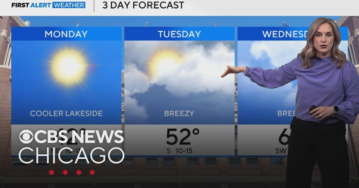Gradual warming trend coming in Chicago - CBS Chicago