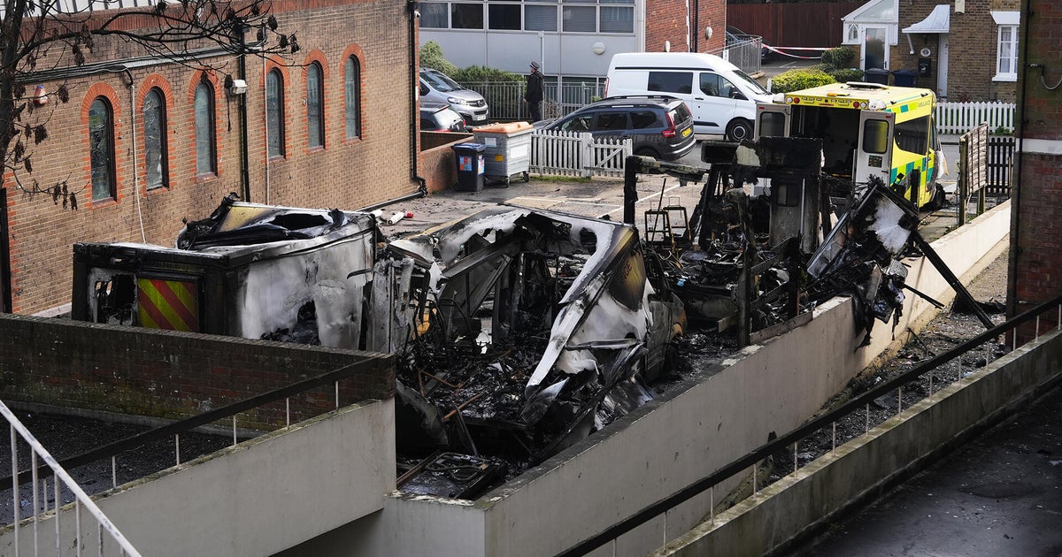 4 Jewish charity ambulances set on fire in suspected London antisemitic hate crime