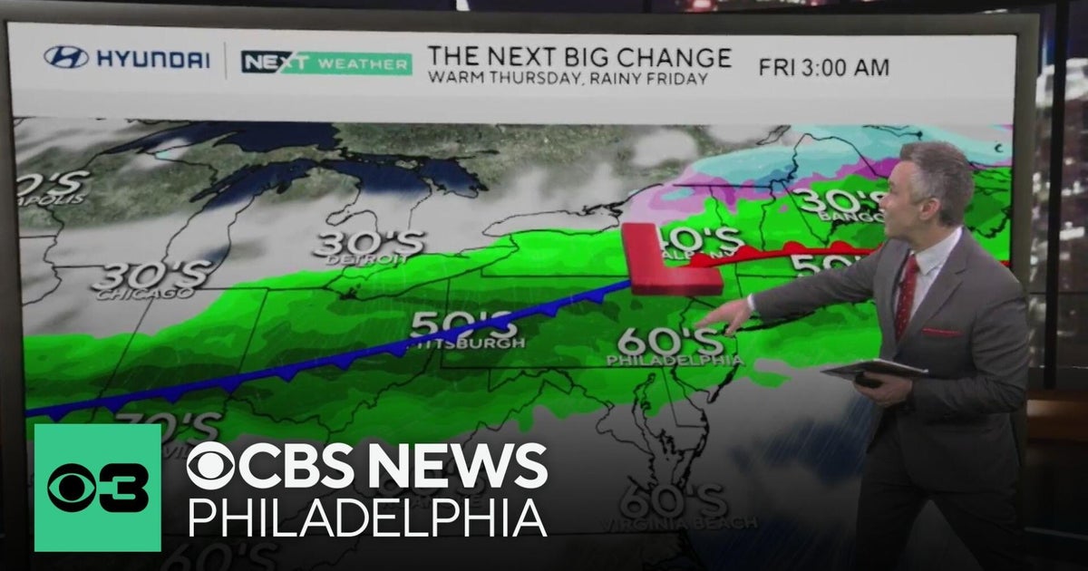 Tracking rain for the Philadelphia region later this week