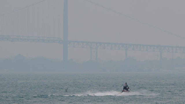 Air Quality Canadian Wildfires 