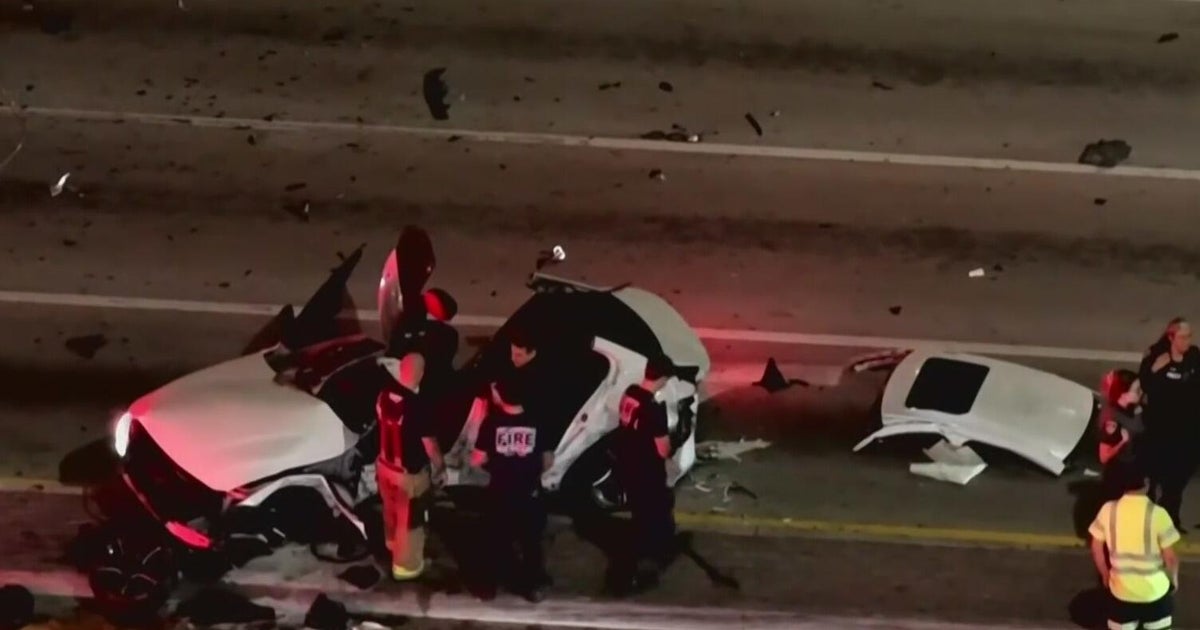 Violent Fort Lauderdale crash that injured 3 people caught on video