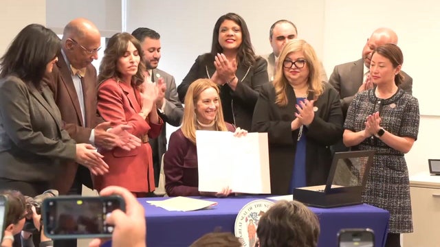 Mikie Sherrill signs bills 
