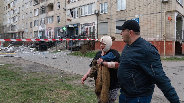 Russian Drones Attacks Lviv 