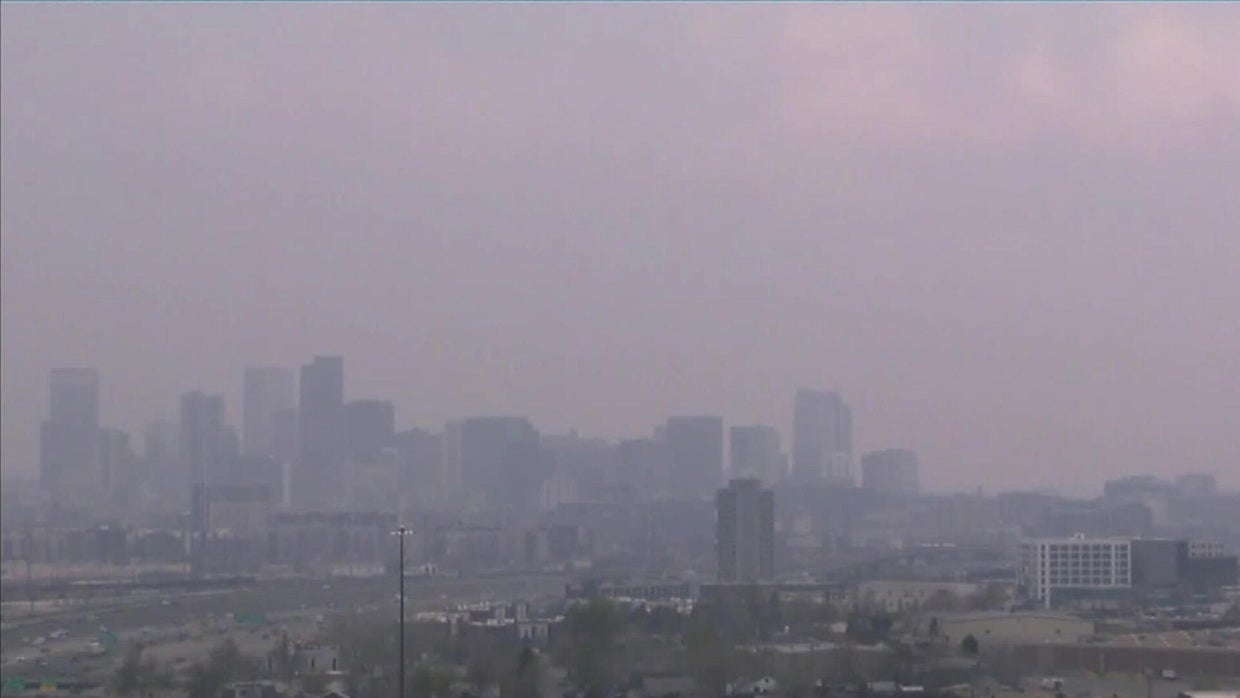Suddenly hazy skies in Denver prompt some residents concerned about ...