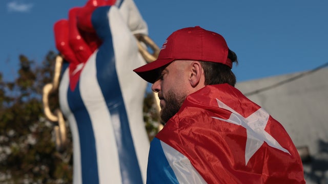 Cuban-American Community In South Florida Rallies For A Free Cuba 
