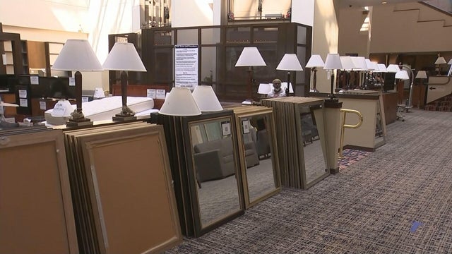 Shuttered Montgomery County hotel opens for liquidation sale, drawing bargain hunters 