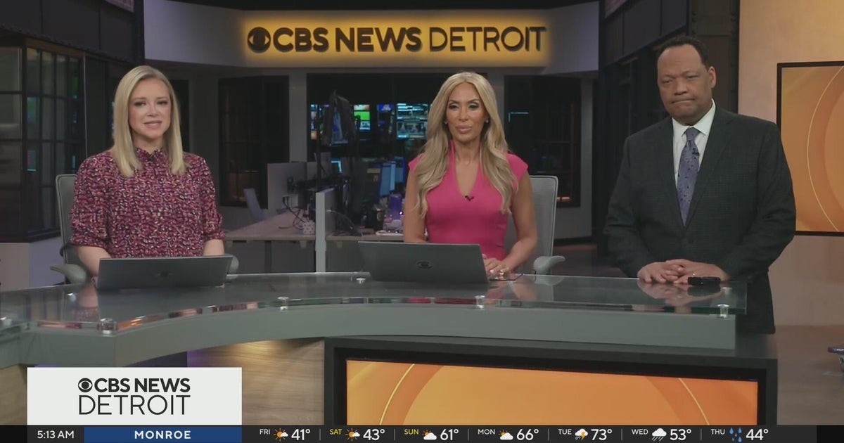 A cold start today, warming and more sun for the weekend - CBS Detroit
