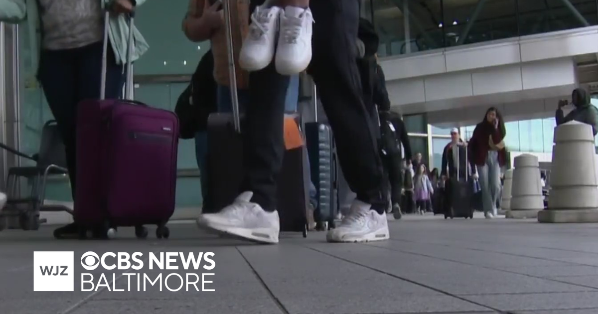 Security wait times at BWI Airport continue to surge during spring break travel in Maryland