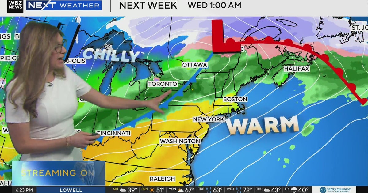 Next Weather: WBZ evening forecast for March 28, 2026 - CBS Boston