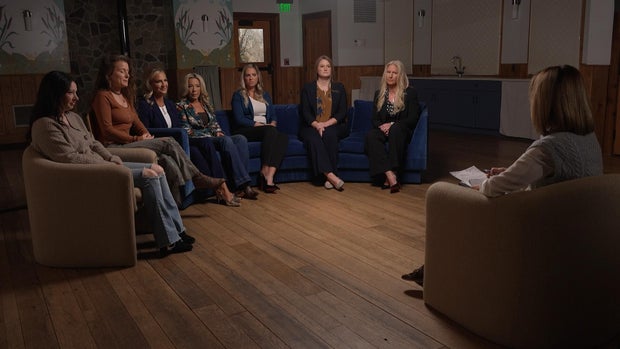 Widows whose husbands were on Flight 5342 speak with Sharyn Alfonsi