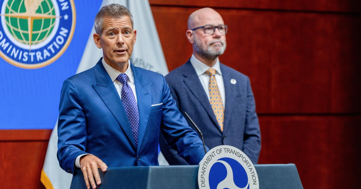 Transportation Secretary Sean Duffy, FAA Administrator Bryan Bedford statements to 60 Minutes