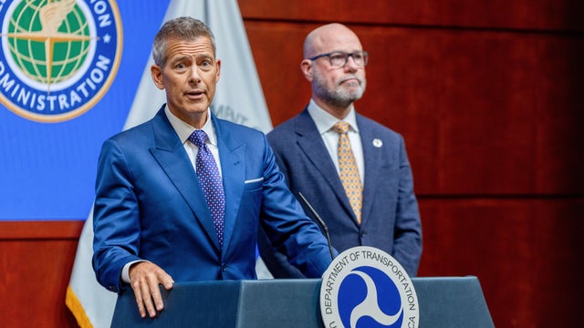 U.S. Transportation Secretary Sean P. Duffy and FAA Administrator Bryan Bedford 