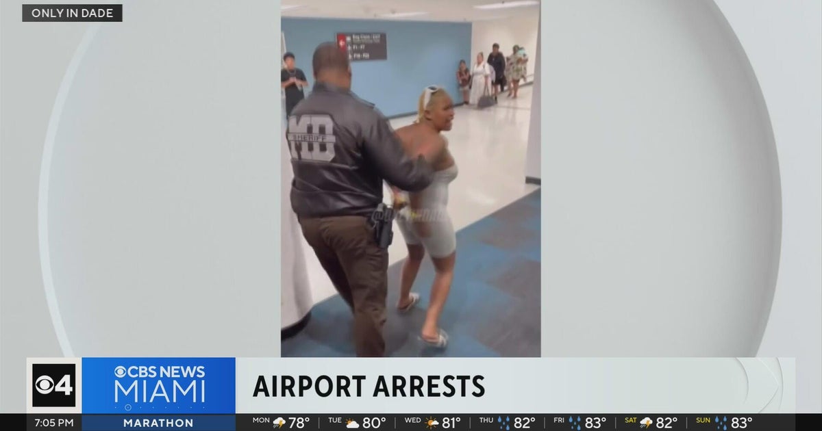 3 women arrested at MIA after baggage fee dispute forces Frontier flight evacuation