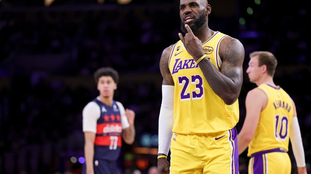 Wizards Lakers Basketball 