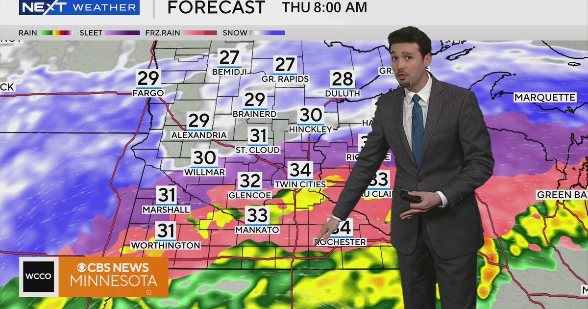 9 a.m. Minnesota forecast from March 31, 2026 | NEXT Weather - CBS ...